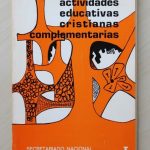 ACTIVIDADES EDUCATIVAS CRISTIANAS COMPLEMENTARIAS, I