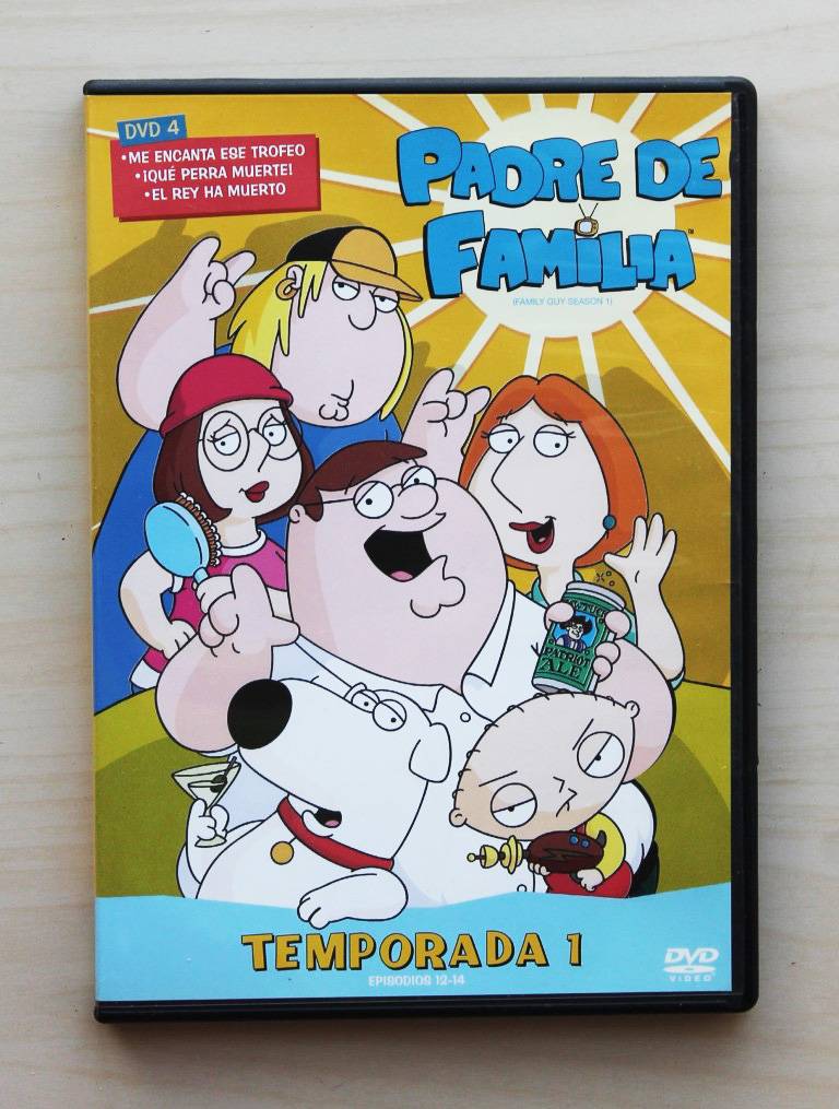 PADRE DE FAMILIA. TEMPORADA 1. DVD 4
