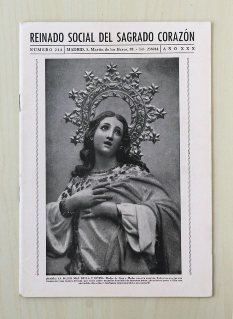 REINADO SOCIAL DEL SAGRADO CORAZÓN, número 244