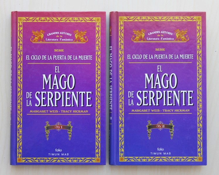 EL MAGO DE LA SERPIENTE. Tomos I y II. (Serie "El cliclo de la puerta de la muerte")