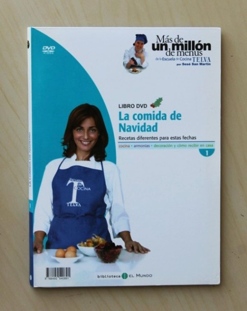 LA COMIDA DE NAVIDAD. Recetas diferentes para estas fechas.  (Libro DVD)