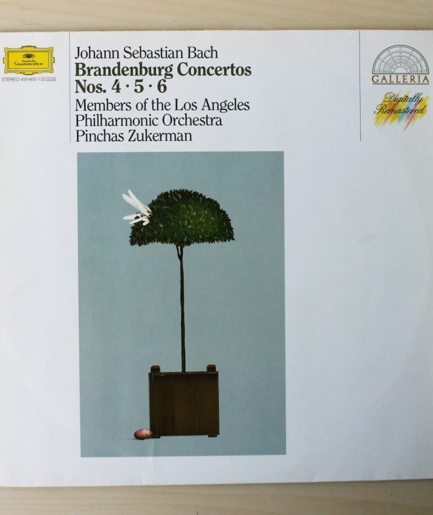 J. S. BACH - BRANDENBURG CONCERTOS, nº 4-5-6.  (Conciertos de Brandenburgo). (Vinilo LP / Grammophon)