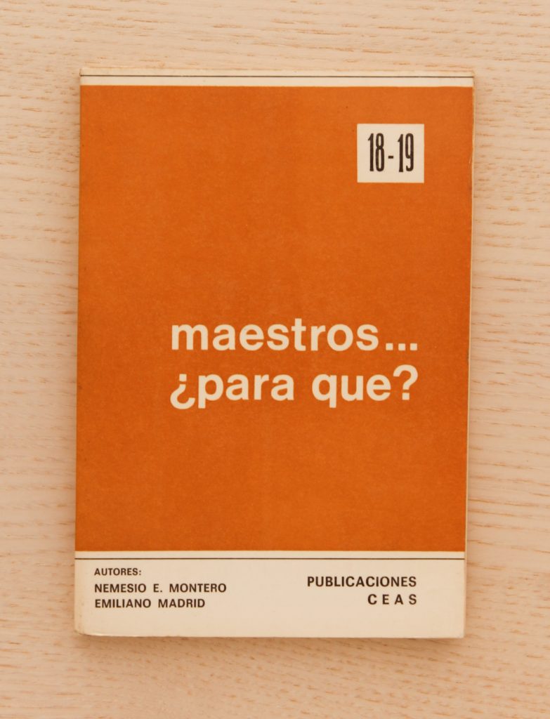 MAESTROS... ¿PARA QUÉ?