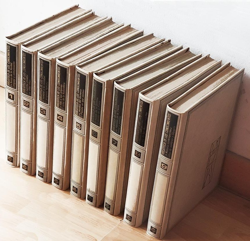 BIBLIOTECA DE LOS CONOCIMIENTOS (9 volúmenes)