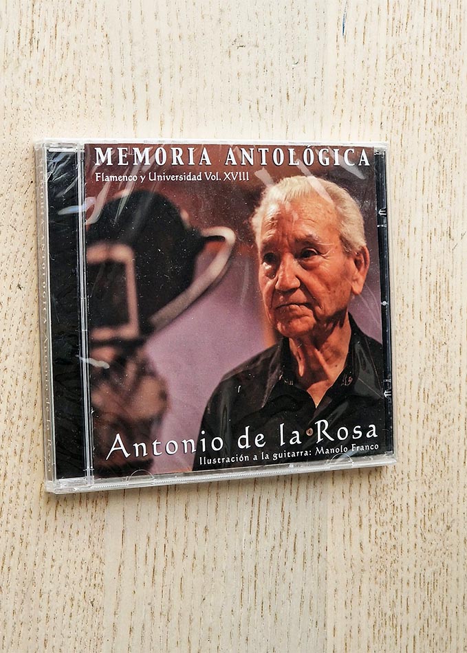 ANTONIO DE LA ROSA - MEMORIA ANTOLÓGICA (CD)