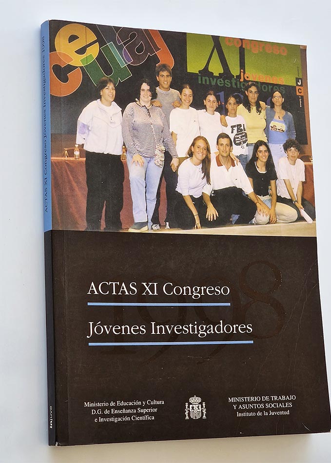 ACTAS XI CONGRESO, JOVENES INVESTIGADORES 