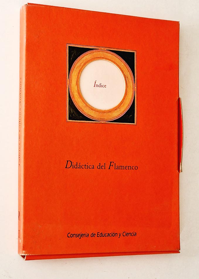 DIDÁCTICA DEL FLAMENCO en estuche. Contiene 4 volúmenes: Fundamentos Pedagógicos. Flamenco Básico I. Flamenco Básico II. Aspectos Generales del Arte Flamenco.