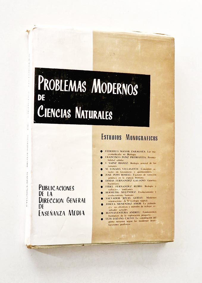 PROBLEMAS MODERNOS DE LAS  CIENCIAS NATURALES. Estudios monográficos.