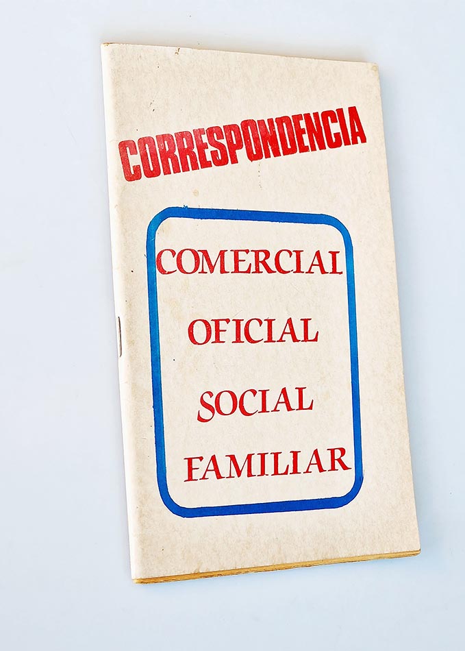 COMERCIAL OFICIAL SOCIAL FAMILIAR ( CORRESPONDENCIA )