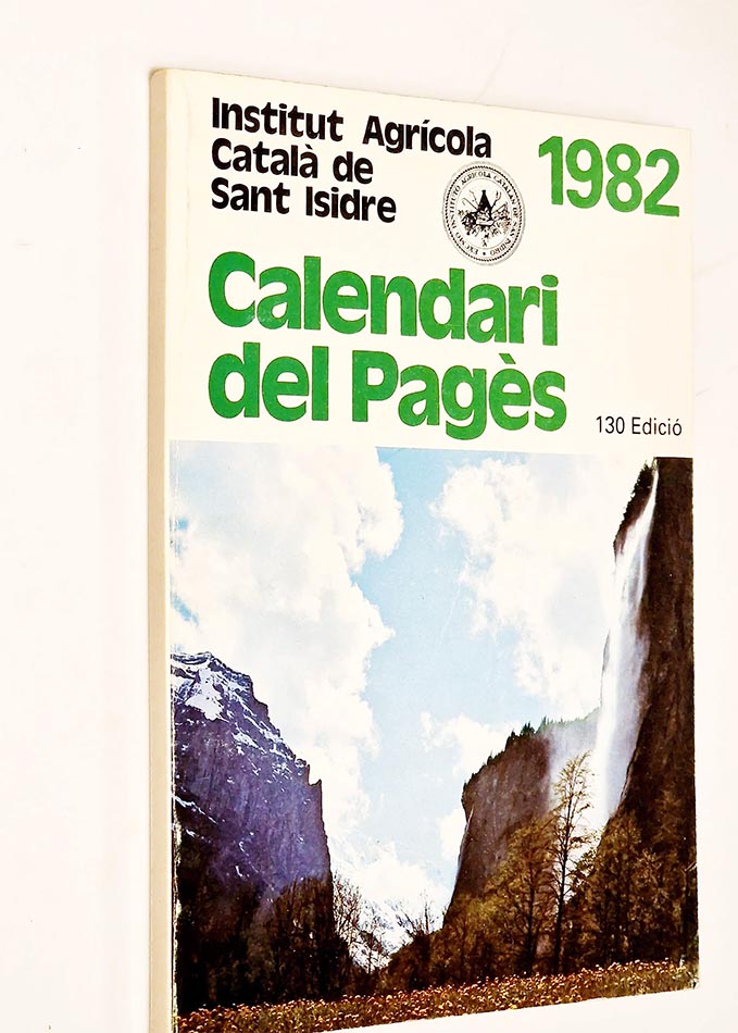 CALENDARI DEL PAGES 1982.