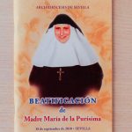 BEATIFICACIÓN DE MADRE MARÍA DE LA PURÍSIMA