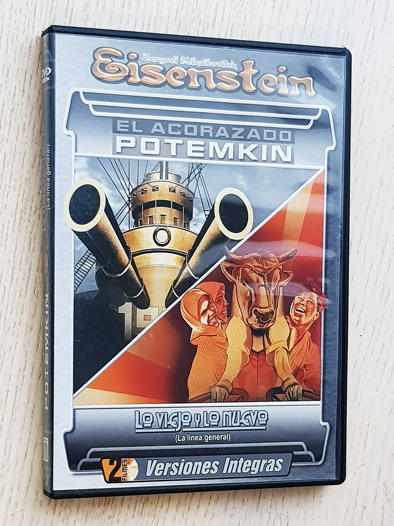 EL ACORAZADO POTEMKIN - LO VIEJO Y LO NUEVO (2 pelĂcullas en 1 DVD)