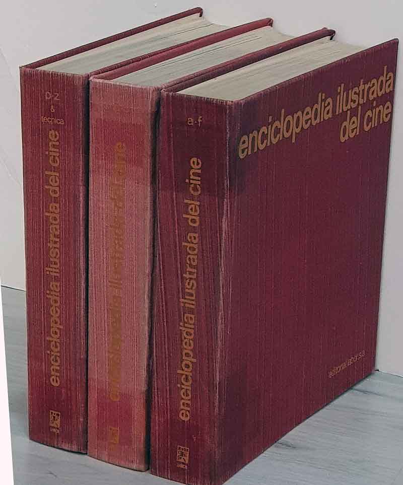 ENCICLOPEDIA ILUSTRADA DEL CINE. 3 TOMOS (completa)