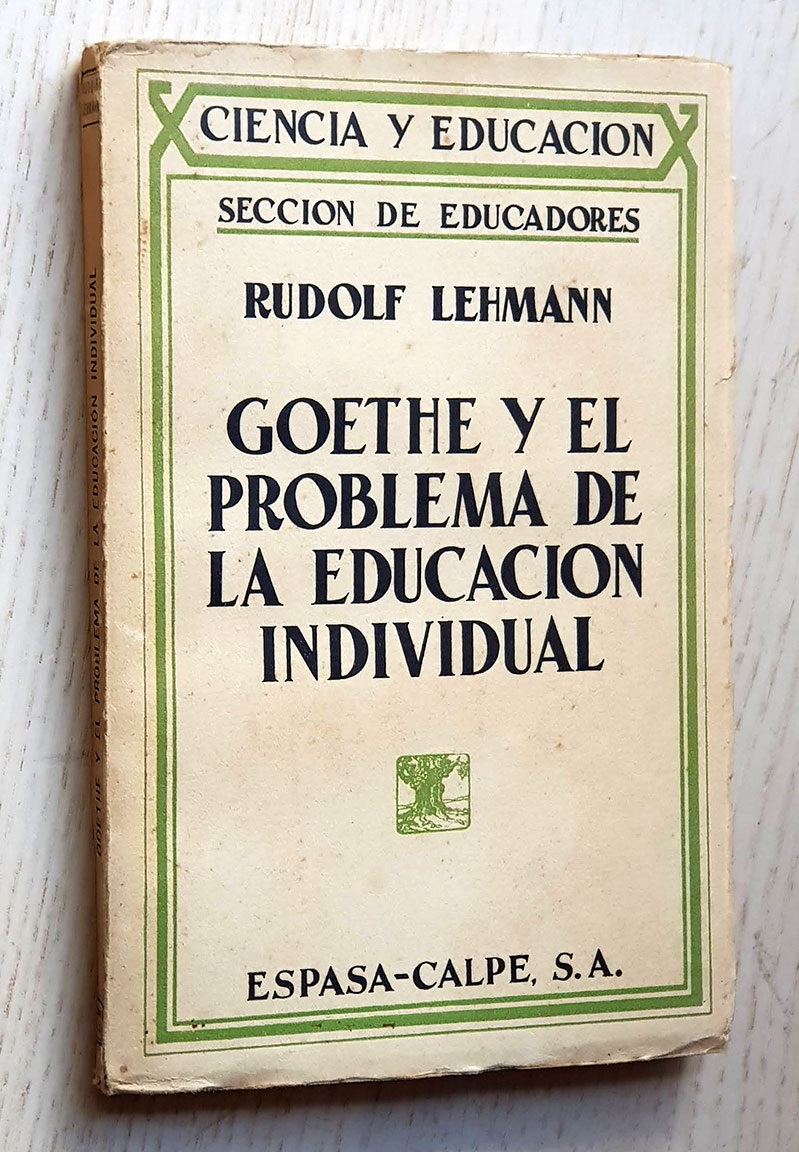 GOETHE Y EL PROBLEMA DE LA EDUCACIÓN INDIVIDUAL