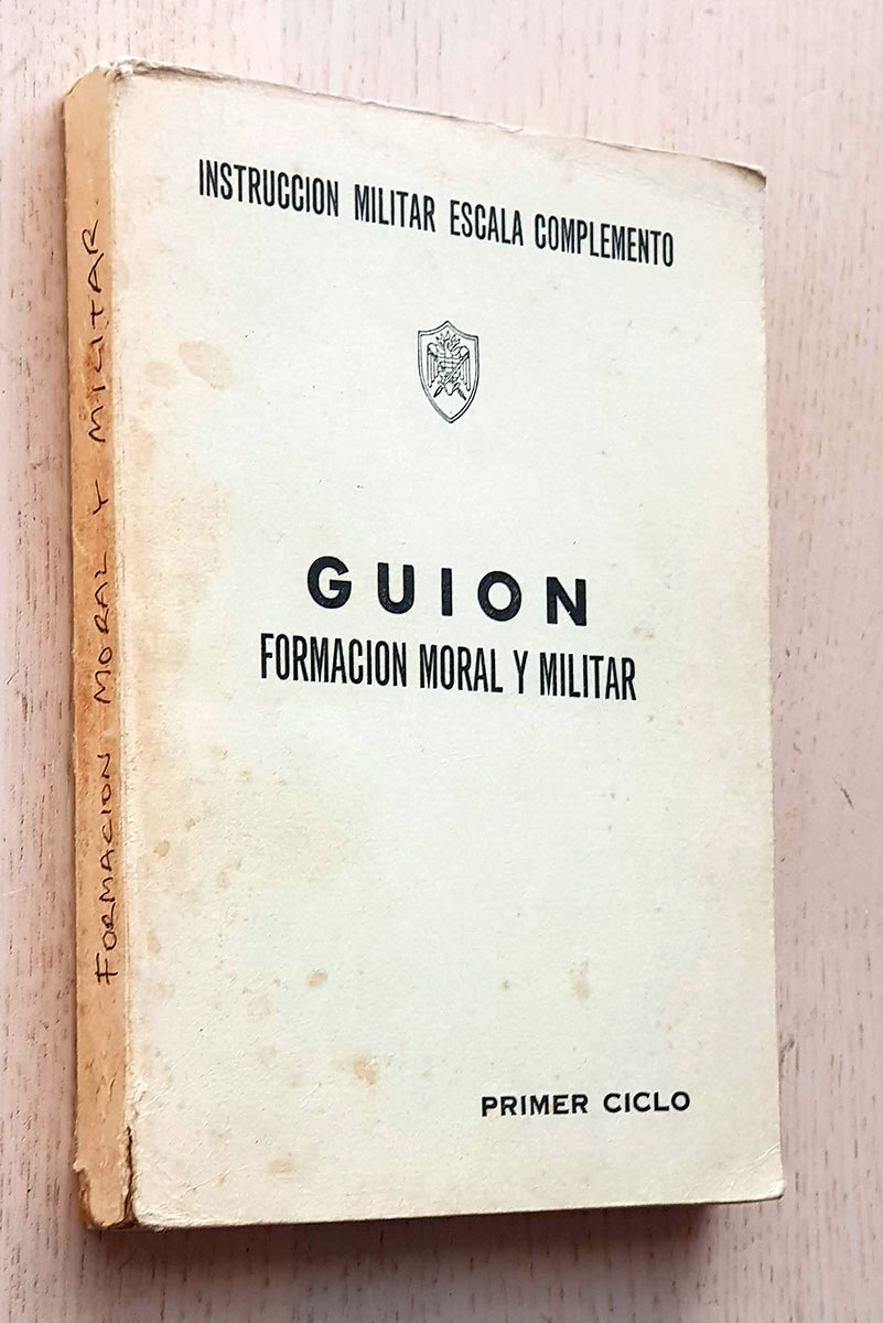 GUION. FORMACION MORAL Y MILITAR. Primer Ciclo