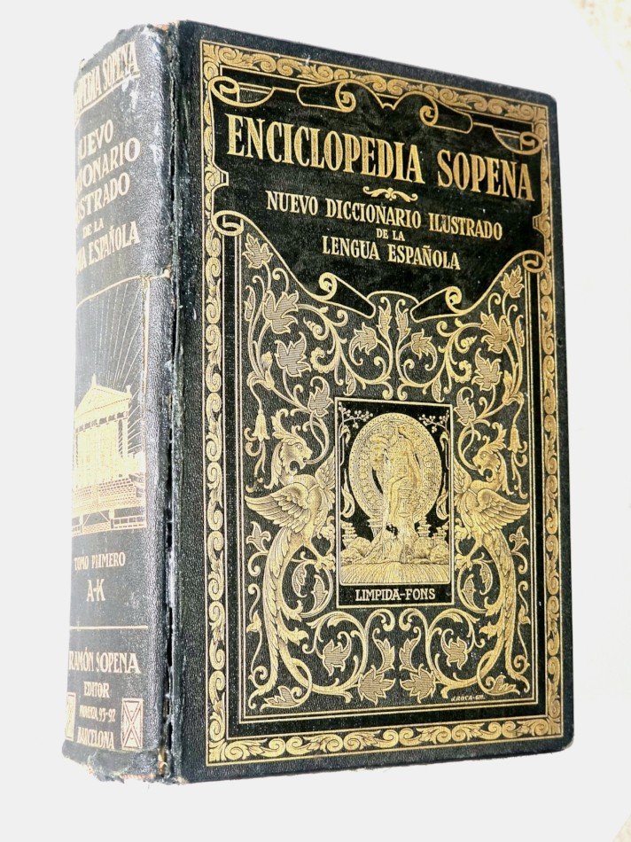ENCICLOPEDIA SOPENA. Nuevo Diccionario Ilustrado de la Lengua Española. Tomo I
