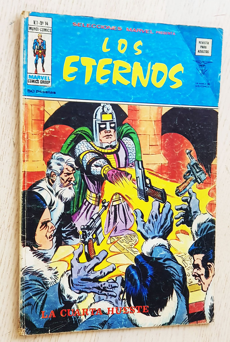 LOS ETERNOS. V.1 - nº 14. La cuarta hueste. (Marvel)
