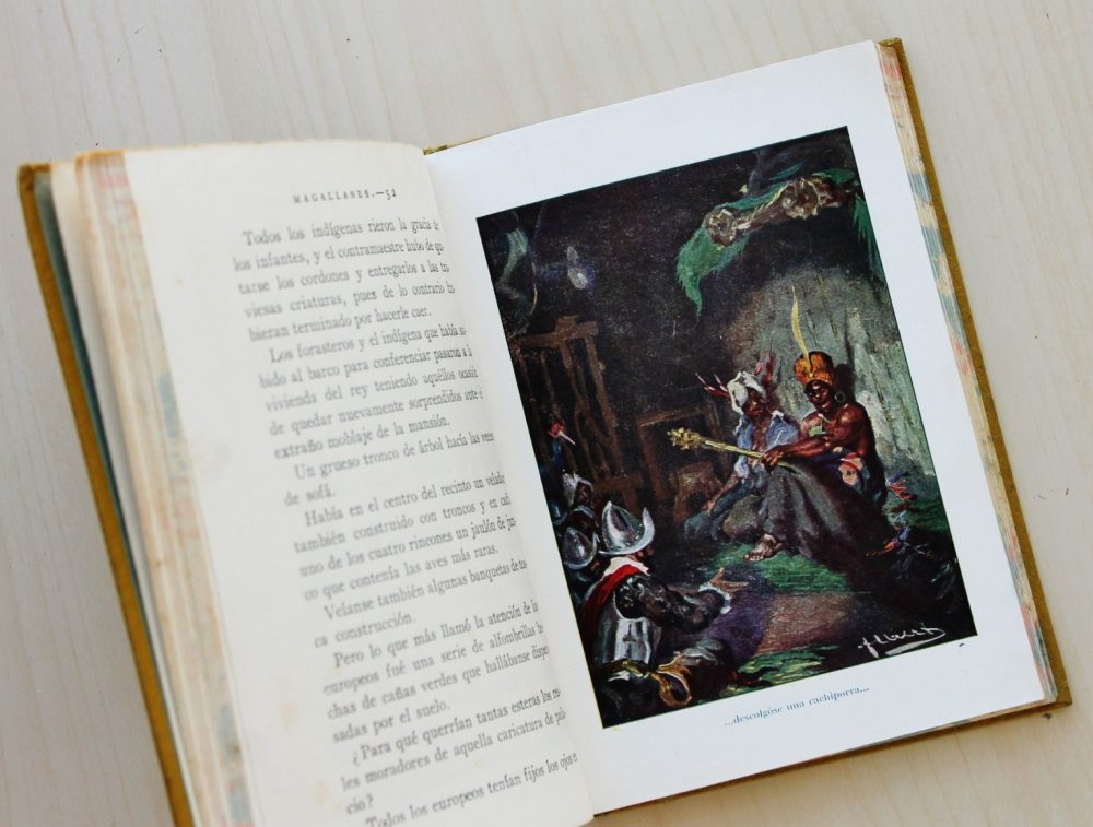 HERNANDO DE MAGALLANES. El famoso navegante del siglo XVI. Su vida y sus hechos relatados a los niños.  (1ª Edición, 1926) - Imagen 3