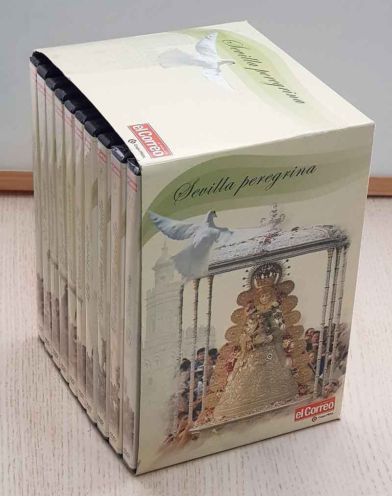 SEVILLA PEREGRINA (10 DVDs en estuche / Ed. El Correo de Andalucía)