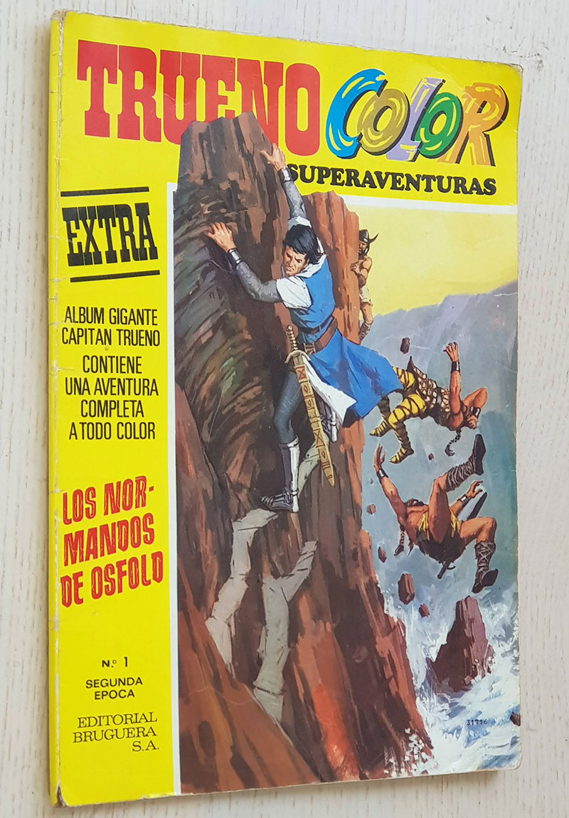 TRUENO COLOR. EXTRA nº 1. los Normandos de Osfold. (Ed. Bruguera)