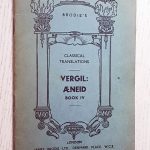 VERGIL: AENEID. Book IV (BrodiƩs Classical Translations)