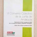 VI CONVENIO COLECTIVO DE LA JUNTA DE ANDALUCÍA. Resolución de 22 de noviembre de 2002.